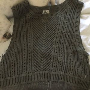 Cropped sweater